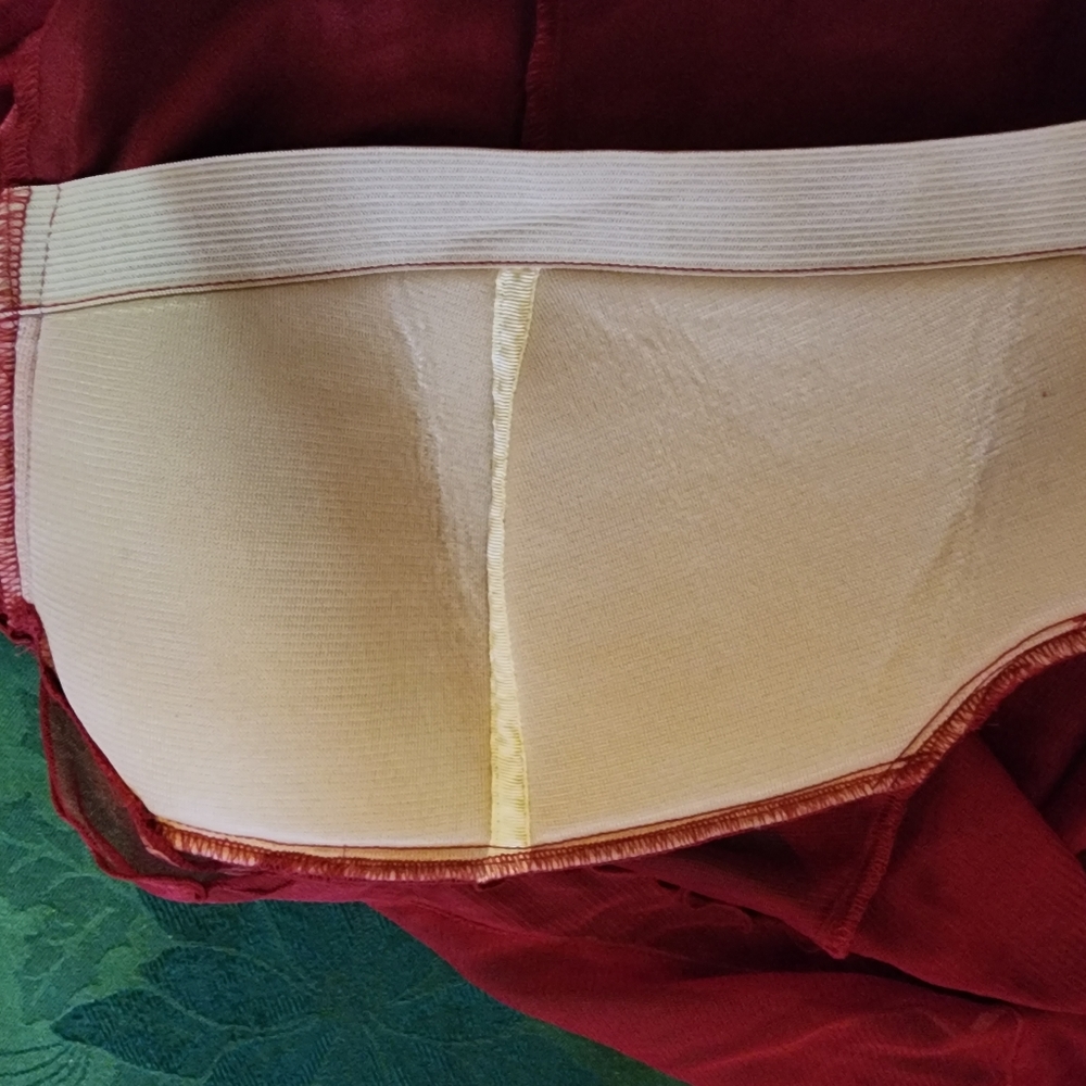 Vintage Forenza Red Corset Style Shirt size 16 - Picture 4 of 10